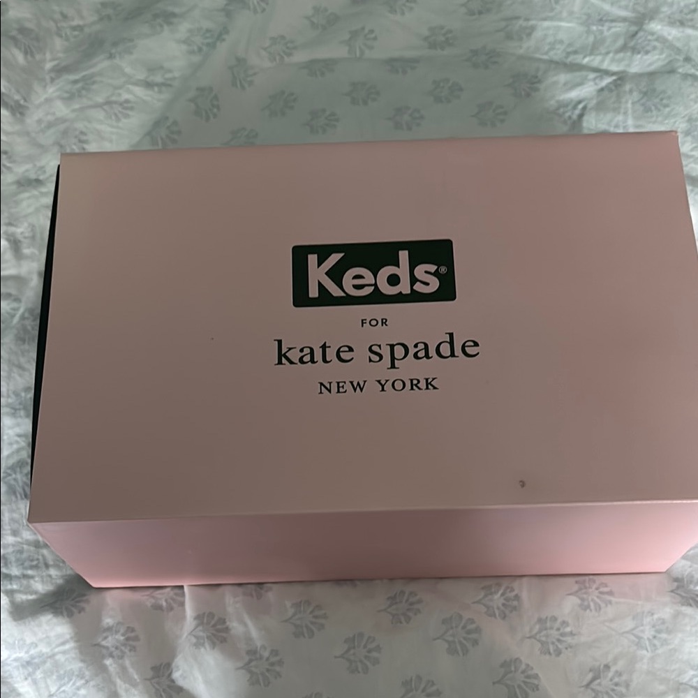 Keds for Kate Spade Black and silver Shoe with the Box